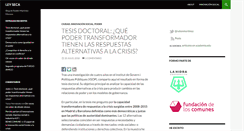 Desktop Screenshot of leyseca.net